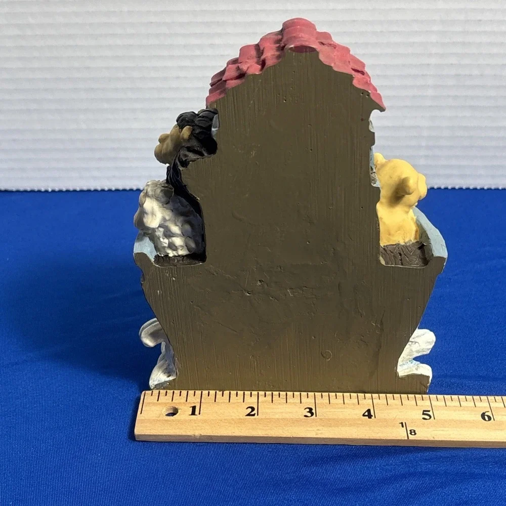 Resin Noah Ark Noah Wife And Animals 7